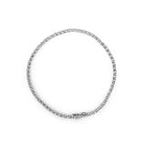 14K White Gold 3.00 Ctw Diamond Classic Standard 4 Prong Set Tennis Bracelet