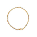 14K Yellow Gold Classic 5.00 Cttw Diamond Tennis Bracelet