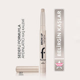 Flormar Brow Up: Shimmer Eyebrow Highlighter Pencil - Lift & Illuminate Your Brows with Soft, Pearlescent Finish