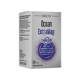 Orzax Ocean Extramag Threog 200 Mg - Magnesium & Vitamin Supplement for Adults - 60 Capsules