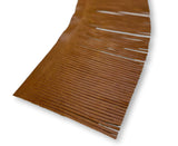 Leather Fringe 1/4" x 7" - Deer-Tanned Cowhide, Sold by the Foot