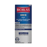 Bioblas Anti-Dandruff Shampoo with Zinc and Menthol for Hair Loss Treatment - 12.18 fl oz