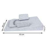 Sevi Bebe Baby Reflux Mattress - 12 Degree Inclined Structure, Heatable Cherry Pit Mattress, Safe Sleeping Solution for Newborns