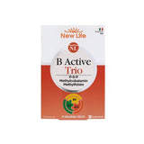 New Life B Active Trio Dietary Supplement for Nutritional Support and Energy - 30 Capsules