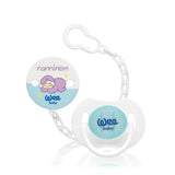 Wee Baby Nanninom Night Pacifier & Clip Set, 1 Piece
