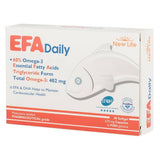 New Life Omega-3 Dietary Supplement - 670mg Fish Gelatin Capsules, Gluten-Free, IFOS Certified