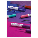 Golden Rose Flash Liner 104 Royal Blue Colored Eyeliner - Intense Pigment, Long-Lasting, Easy Application for Vibrant Eye Makeup