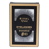Rival Loves Me Fake Eyelashes No:03 Dramatic - 1 Pair | Natural & Lightweight