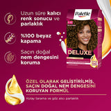 Palette Deluxe Hair Dye - Long-Lasting Coffee Brown Color with Nourishing Formula