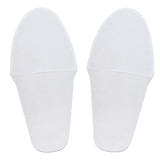 Disposable Stitched Pedicure Slipper White - 25 Pairs Pack