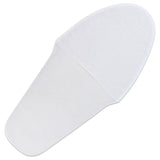Disposable Stitched Pedicure Slipper White - 25 Pairs Pack