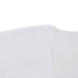 Disposable Stitched Pedicure Slipper White - 25 Pairs Pack