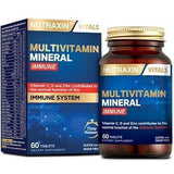 Nutraxin Multivitamin Mineral Immune Support Supplement - 60 Tablets | Boosts Immune System & Energy