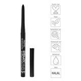 Pastel Profashion Eyematic Kajal Waterproof Automatic Eye Pencil - Long-Lasting, Smudge-Proof Eyeliner & Kajal for Sensitive Eyes