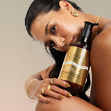 *(Case x 12) Vegan Hand & Body Crème 24K Gold - 28oz