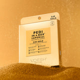 * (Case 30pc) Pedi in a Box Imperial 6 Steps 24K Gold