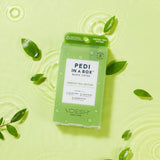 *(Case 100pc) Pedi in a Box Basic 3 Step Green Tea Detox