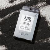 * (Case 50pc) Pedi in a Box Deluxe 4 Step Charcoal Power Detox