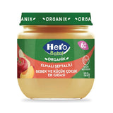 Hero Baby Organic Apple & Peach Puree Jar 120g