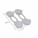 Miny Baby Multi-Purpose Cabinet Lock, 2-Pack, Short - Childproof Cabinet Lock for Baby Safety