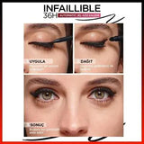 L'Oréal Paris Infaillible Eyeliner - Bronzed Espresso, Long-Lasting Waterproof Eye Makeup with Creamy Texture