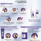 Loreal Paris Excellence Cool Creme Hair Dye 7.11 - Long-Lasting Cool Tones with Pro-Keratin