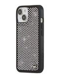 Rhinestone iPhone Case | White