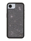 Rhinestone iPhone Case | White