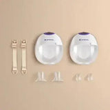 Lansinoh Wearable Double Breast Pump - Hands-Free, 4 Modes, 9 Suction Levels, LED Display