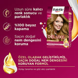 Palette Deluxe Golden Toffee Hair Dye 7-65 - Long-Lasting Nourishing Hair Color