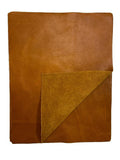 Whiskey Distressed Cowhide Leather - 8.5" x 11" Pre-Cut Sheets