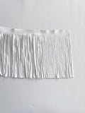 Leather Fringe 1/4" x 7" - Deer-Tanned Cowhide, Sold by the Foot