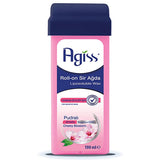 Agiss Roll-On Wax for Sensitive Skin - Natural Resin Hair Removal, Easy Application, Perfect for Legs & Arms - 3.38 fl oz