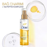 Dove Hair Repair Serum - Dual Phase Formula with Peptide Complex for Damaged Hair