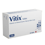 Vitix - Vitamin and Mineral Dietary Supplement for Immune System Support - 30 Tablets