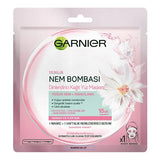 Garnier Moisturizing Face Mask with Pomegranate Extract & Hyaluronic Acid for Normal to Dry Skin - Intensive Hydration & Radiant Skin
