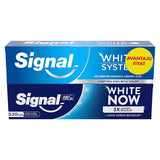 Signal White System & White Now Original Toothpaste Set 2x75ml