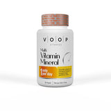 Voop Multivitamin Supplement, Vegan Dietary Supplement with Coenzyme Q10 & Korean Ginseng - Gluten-Free, 30 Capsules