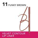 Bourjois Velvet Contour Lip Liner in 11 Funky Brown