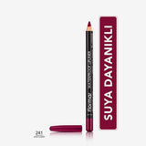 Flormar Waterproof Matte Lip Liner - Long-Lasting, Vitamin-Enriched Lip Pencil for Precise Application