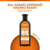 Tresan Sulfate-Free Repair Shampoo with Pumpkin Seed Oil - Gentle, Nourishing, and Natural Hair Care for Damaged Hair