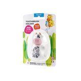 Flipper Fun Elephant Toothbrush Holder - Hygienic Storage for Kids, Bathroom Organization