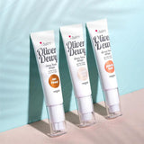 theBalm Oliver Dewy Face Drops: Achieve Radiant, Glowing Skin with this Illuminating Liquid Highlighter - Peachy Keen & Sun-Kissed Options