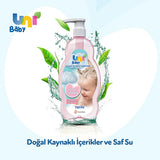 Uni Baby Easy Combing Hair and Body Shampoo - Gentle Detangling Baby Shampoo 700ml
