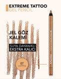 Flormar Extreme Tattoo Gel Eyeliner Pencil 1.2g