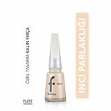 Flormar Pearly Intense Pigmented Nail Polish PL372 Tender Beige - Long-Lasting Shine | Premium Quality