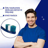 Signal Ergonomic Manual Toothbrush for Effective Oral Hygiene - Comfortable Brushing Experience - 1+1 Offer