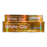 White Glo Whitening Toothpaste 24g - Extra Whitening Formula | Fresh Breath