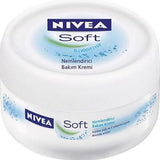 Nivea Soft Moisturizing Cream - 6.76 fl oz - Vitamin E & Jojoba Oil for Daily Skin Hydration, Face & Body - Dermatologically Tested