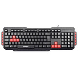 Everest Gaming Keyboard KB-G7 ARMOR - USB Q Layout, 50M Click Life, Compatible with Windows, IOS, Linux